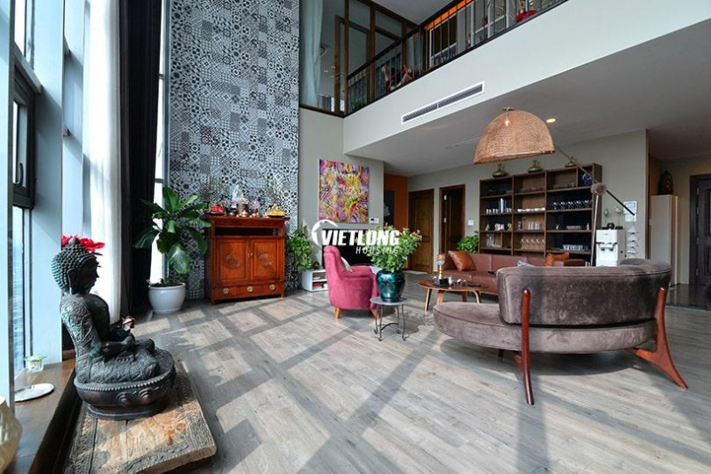 Bán căn hộ Penhouse 200m2 tòa Pakexim 3phòng ngủ nội thất đẹp
