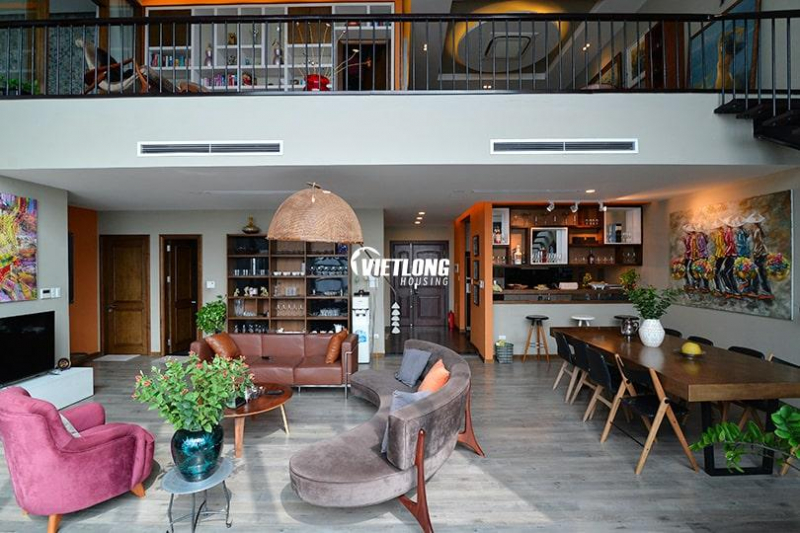 Bán căn hộ Penhouse 200m2 tòa Pakexim 3phòng ngủ nội thất đẹp