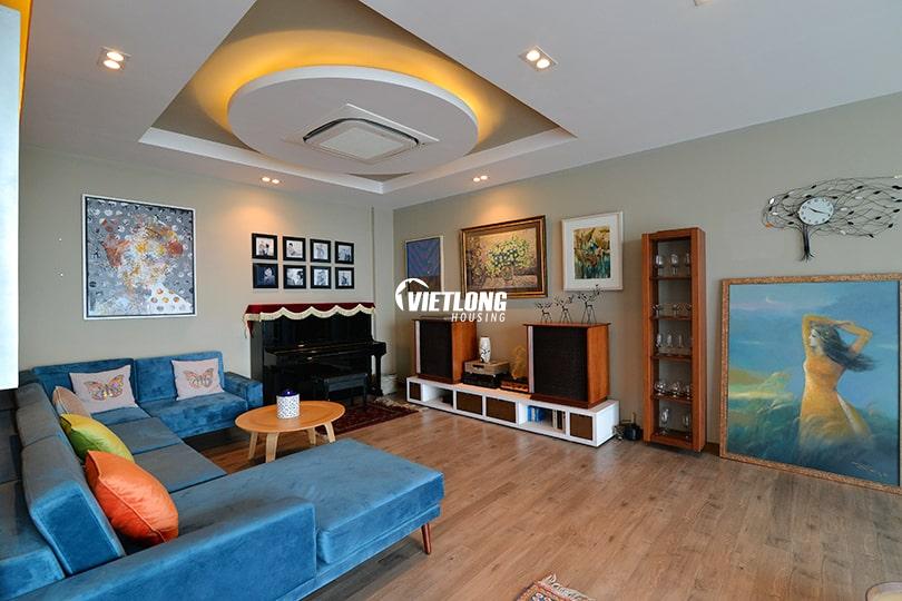 Bán căn hộ Penhouse 200m2 tòa Pakexim 3phòng ngủ nội thất đẹp (8)