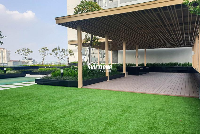 Cho thuê căn hộ 02 phòng ngủ nội thất cơ bản Giá 12trtháng tại Kosmo Tây Hồ (13)