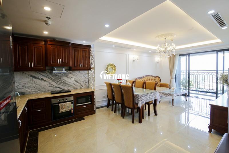 Cho thuê căn hộ 03 phòng ngủ giá 25 trtháng tại D'.Le roi soleil - 59 Đường Xuân Diệu Tây Hồ
