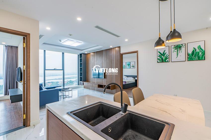 Cho thuê căn hộ 02 phòng ngủ view sông hồng tòa S2 Sunshine city Hà Nội Giá 14.1 triệu(2)